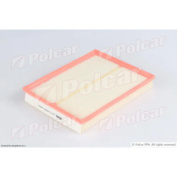 Filter vazduha OPEL ASTRA F (T92/M99), 91-02; ASTRA G (T98), 98-09; ASTRA H (A04), 03-14; SPEEDSTER (E01), 00-06; ZAFIRA A (T98), 99-05; ZAFIRA B (T98), 05-12; 