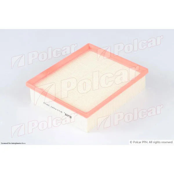 Filter vazduha RENAULT CLIO II (B0/1/2), 98-12; ESPACE IV (JK), 02-15; LAGUNA II (G), 01-07; VEL SATIS (BJ0), 02-09; 