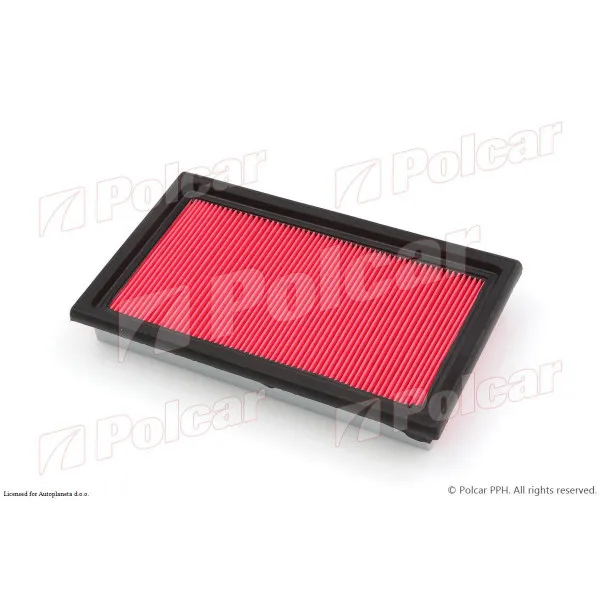 Filter vazduha NISSAN CUBE (Z11), 08-; MICRA (K12), 03-10; NOTE (E11), 06-13; NV200, 09-; QASHQAI (J10), 07-14; TIIDA (C11X/SC11X), 07-; 