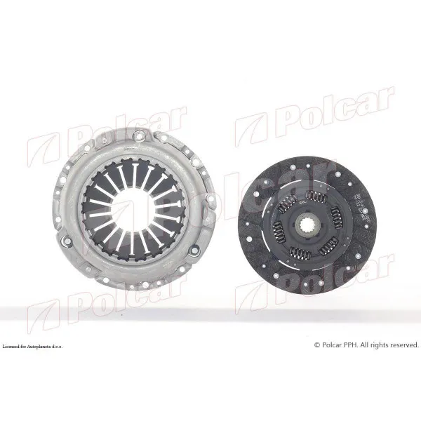 Kvačilo/komplet za zamenu (korpa lamela druk-lager) LAND ROVER FREELANDER (CB40), 97-06; 