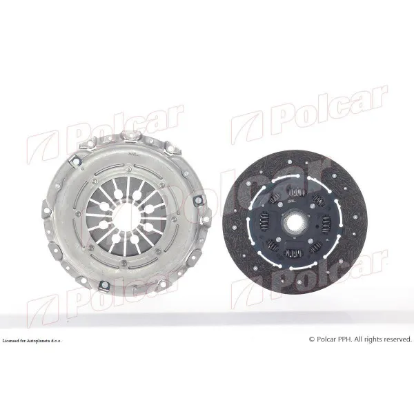 Kvačilo/komplet za zamenu (korpa lamela druk-lager) MERCEDES SPRINTER/CLASSIC 208-416 (W901-905/909), 95-; 