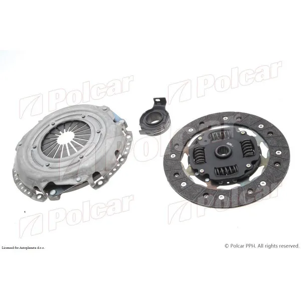 Kvačilo/komplet za zamenu (korpa lamela druk-lager) FORD ESCORT IV (GAF/AWF/ABFT/AFF), 86-90; ESCORT V/VI (GAL/ALL/AVL), 90-95; FIESTA (GFJ/JAS/JBS), 89-95; OR 