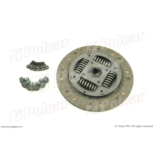 Kvačilo/komplet za zamenu (korpa lamela druk-lager) FORD, SEAT, VOLKSWAGEN 