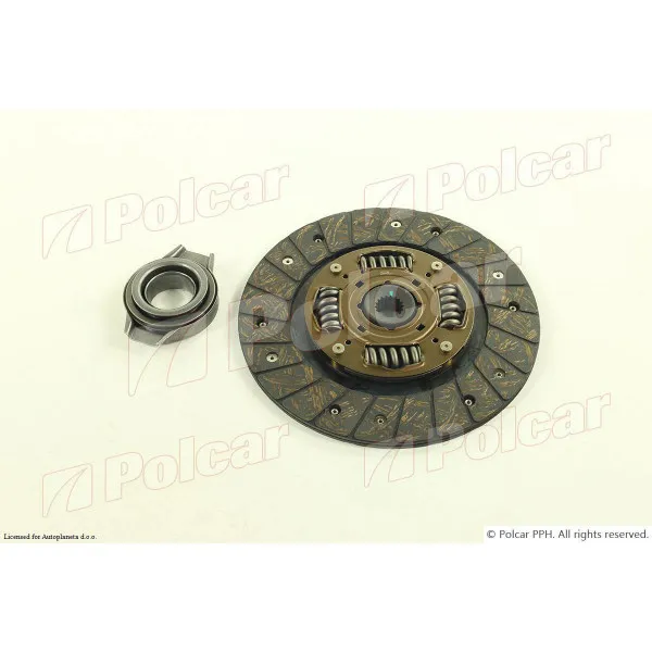 Kvačilo/komplet za zamenu (korpa lamela druk-lager) NISSAN 100NX (B13), 90-94; BLUEBIRD (T12/T72), 85-91; PRIMERA (P10), 90-96; PRIMERA (P11), 96-01; SUNNY (N1 