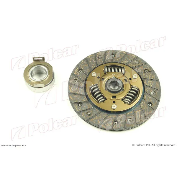 Kvačilo/komplet za zamenu (korpa lamela druk-lager) DAEWOO TICO (KLY3), 91-00; 