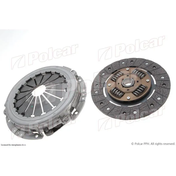 Kvačilo/komplet za zamenu (korpa lamela druk-lager) LAND ROVER DEFENDER (LD), 90-16; DISCOVERY (LJ/LT), 89-97; RANGE ROVER (AE/AN/HAA/HAM/HBM/HAA/RE/RN), 70-95 