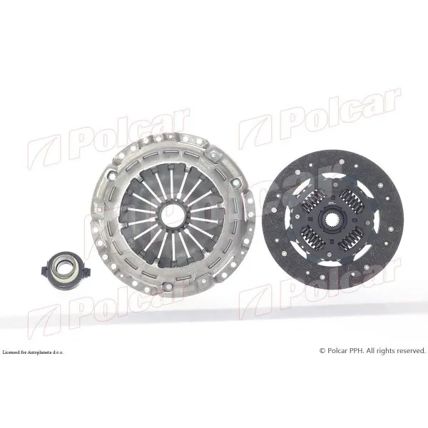 Kvačilo/komplet za zamenu (korpa lamela druk-lager) CITROËN, PEUGEOT 