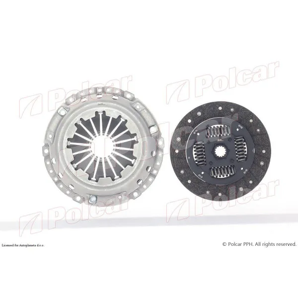 Kvačilo/komplet za zamenu (korpa lamela druk-lager) OPEL ASTRA G (T98), 98-09; SIGNUM (Z03), 03-08; VECTRA C (Z02), 02-09; ZAFIRA A (T98), 99-05; 