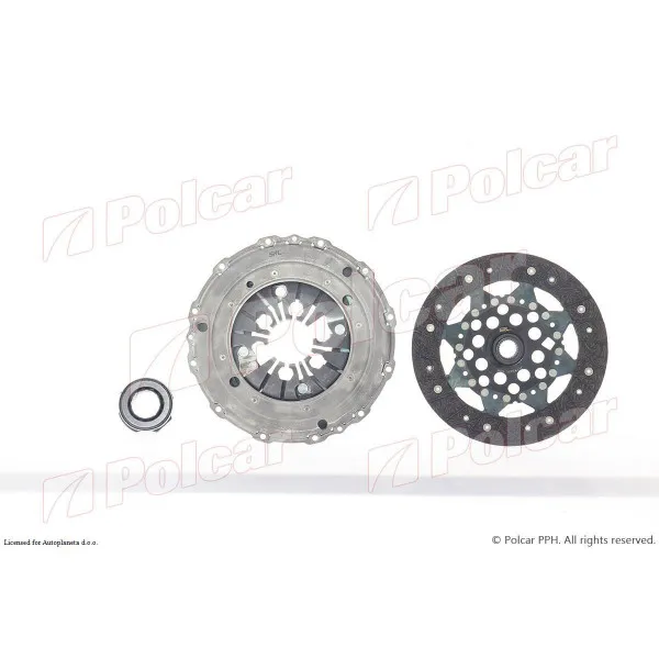 Kvačilo/komplet za zamenu (korpa lamela druk-lager) VOLKSWAGEN TRANSPORTER (T4), 90-03; 