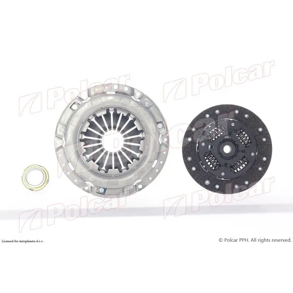 Kvačilo/komplet za zamenu (korpa lamela druk-lager) DAEWOO LANOS (KLAT/T100), 97-08; NUBIRA (KLAJ/J100), 97-99; NUBIRA (KLAJ/J150), 99-04; 