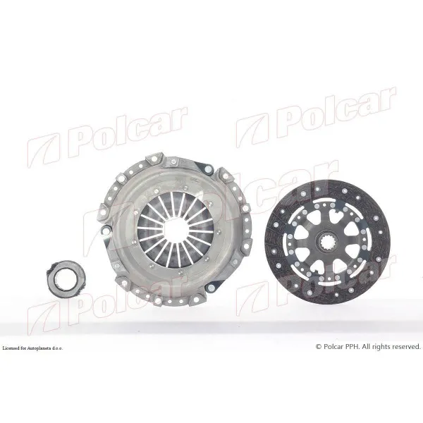 Kvačilo/komplet za zamenu (korpa lamela druk-lager) MINI COOPER (R50/52/53), 01-07; ONE (R50/52), 01-07; 