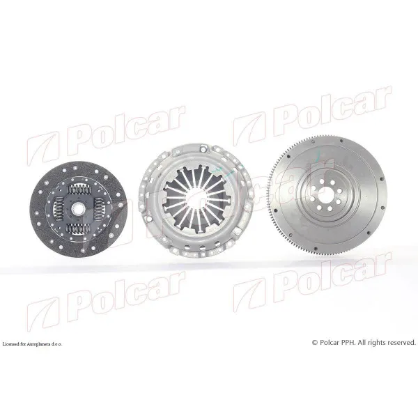 Kvačilo/komplet za zamenu (korpa lamela druk-lager) OPEL ASTRA H (A04), 03-14; COMBO C, 00-11; CORSA C (X01), 00-06; MERIVA (X03), 03-10; 