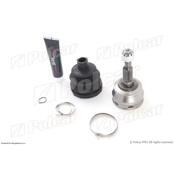 Homokinetički zglob-spoljni DAEWOO ESPERO (KLEJ), 95-99; LACETTI (KLAN/J200), 03-10; LEGANZA (KLAV/V100), 97-04; NUBIRA (KLAJ/J100), 97-99; NUBIRA (KLAJ/J150), 