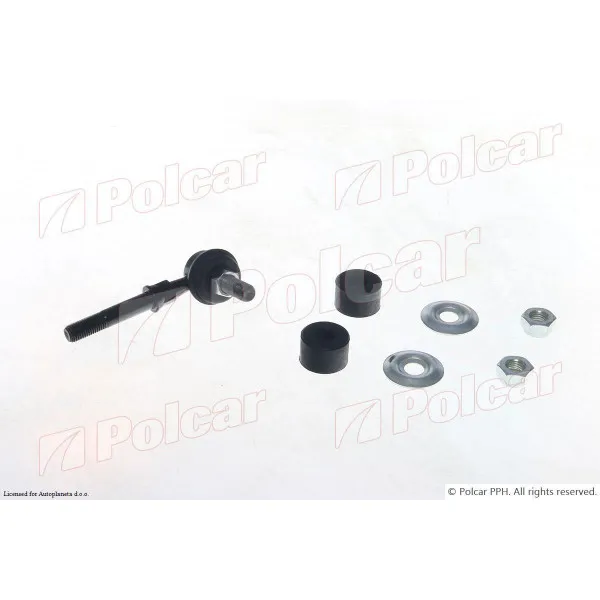 Stabilizator NISSAN 100NX (B13), 90-94; ALMERA (N15), 95-00; BLUEBIRD (T12/T72), 85-91; BLUEBIRD (U11), 83-90; MAXIMA (J30), 88-94; PRAIRE (M10), 83-88; PRAIRE 