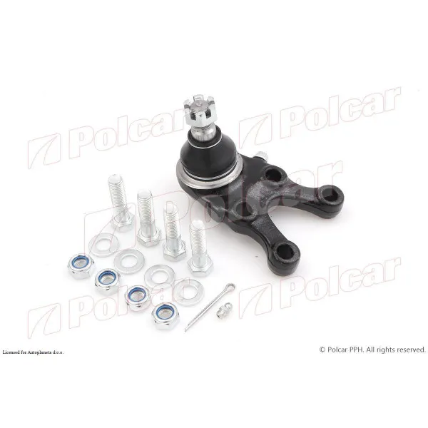 Kugla MITSUBISHI L200, 01-05; L200, 96-01; MONTERO (V20/V40), 92-95; MONTERO SPORT (K90), 96-08; PAJERO (V20/40), 91-01; PAJERO (V60/V70), 99-06; PAJERO SPORT ( 