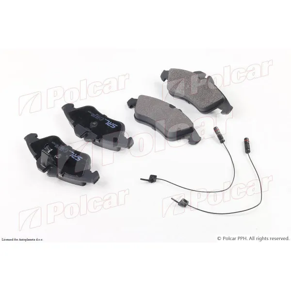 Kočione pločice MERCEDES, VOLKSWAGEN 