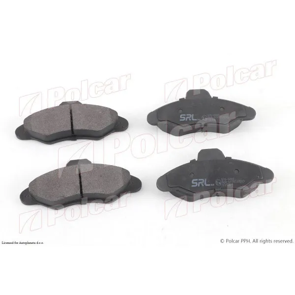 Kočione pločice FORD ESCORT V/VI (GAL/ALL/AVL), 90-95; ESCORT VII (GAL/AAL/ABL/ALL/AFL), 95-00; ORION (GAL), 90-93; 