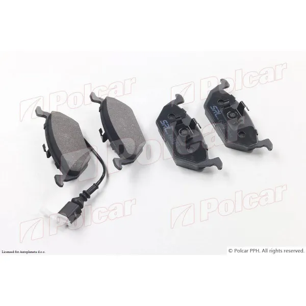 Kočione pločice AUDI, SEAT, SKODA, VOLKSWAGEN 