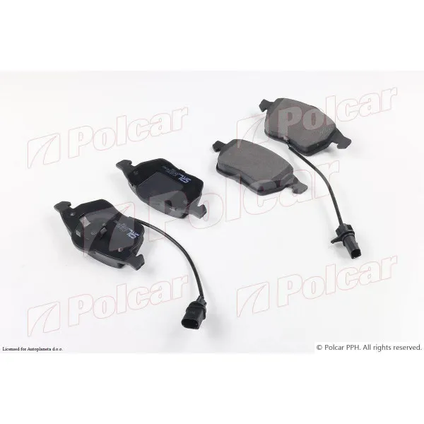 Kočione pločice AUDI, VOLKSWAGEN 