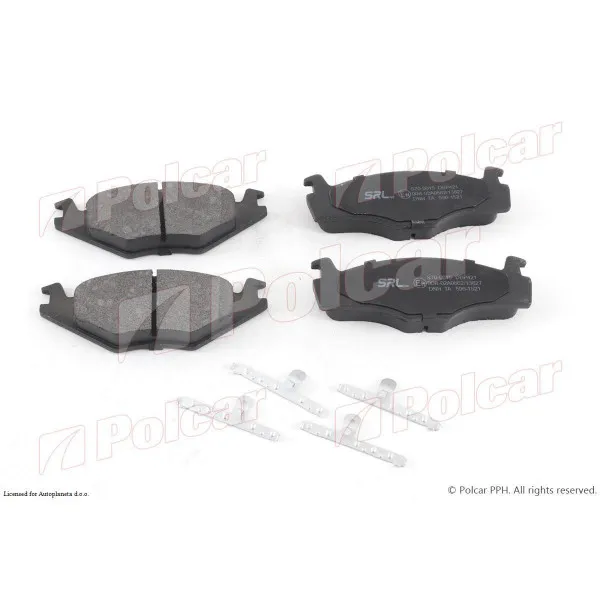 Kočione pločice SEAT, VOLKSWAGEN 