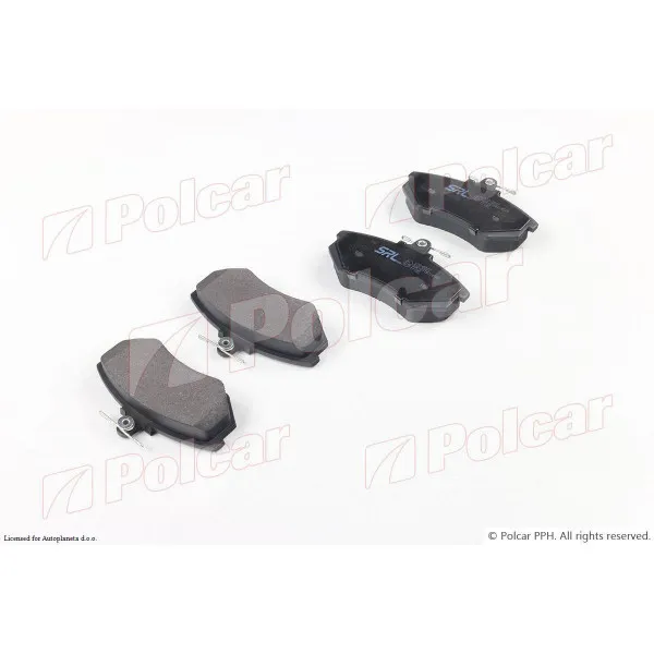 Kočione pločice AUDI 100 (C2; 43), 76-82; 100 (C3; 44), 82-90; 80 (B3; 89/8A), 86-91; 90 (B2), 84-86; 90 (B3; 89/8A/8B), 87-91; 