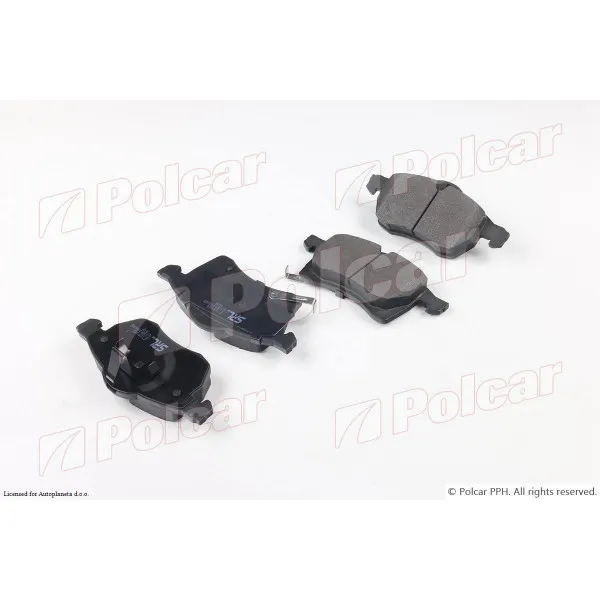 Kočione pločice OPEL ASTRA F (T92/M99), 91-02; ASTRA G (T98), 98-09; MERIVA, 10-; ZAFIRA A (T98), 99-05; 