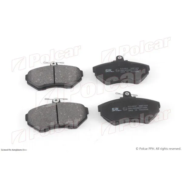 Kočione pločice AUDI, SEAT, VOLKSWAGEN 