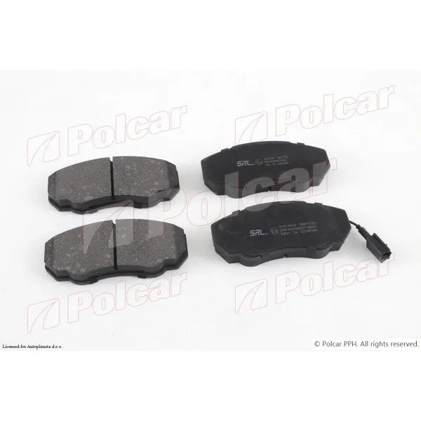 Kočione pločice CITROËN, FIAT, PEUGEOT 