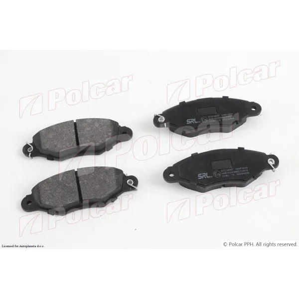 Kočione pločice CITROËN, RENAULT 