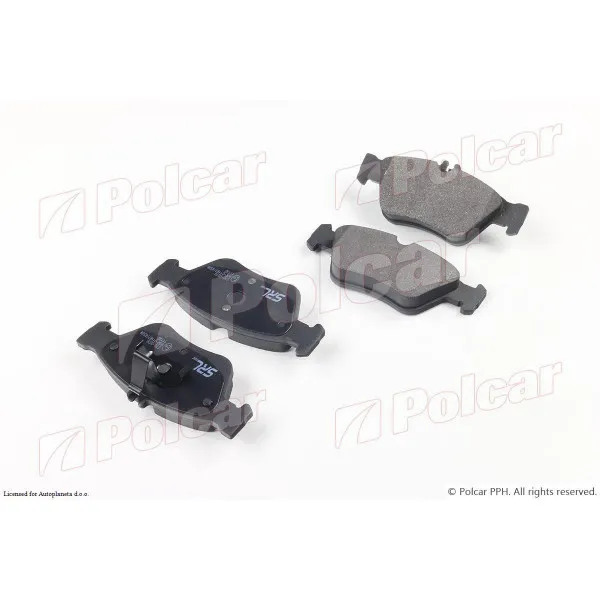 Kočione pločice MERCEDES C-KLASSE (W202), 93-01; CLK-KLASSE (C208), 97-03; E-KLASSE (W210), 95-03; SLK-KLASSE (R170), 96-04; 