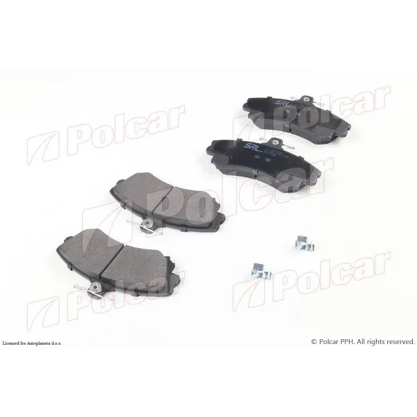 Kočione pločice MITSUBISHI, SMART, VOLVO 