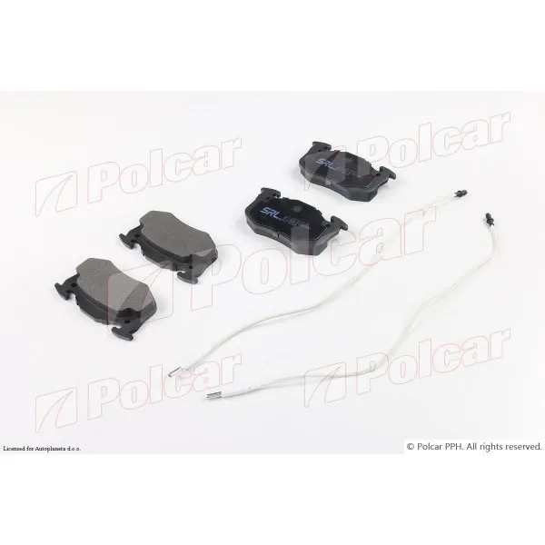 Kočione pločice RENAULT TWINGO (C06), 93-06; 