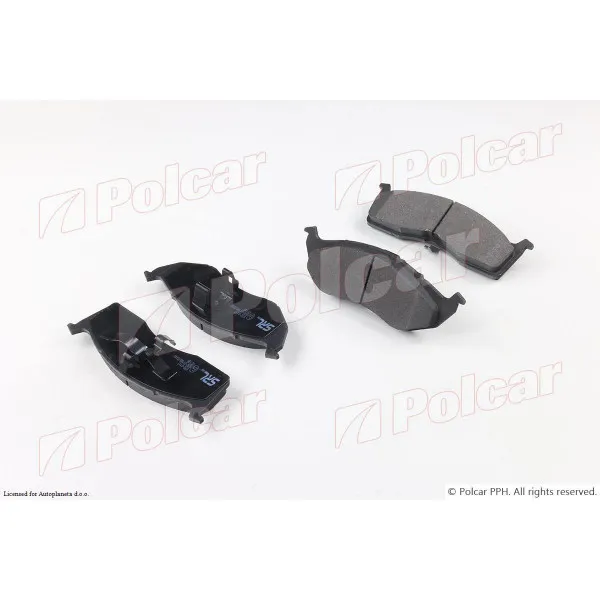 Kočione pločice CHRYSLER 300M (LR), 98-04; NEON (PL), 94-06; VOYAGER (ES), 84-96; VOYAGER (GS/NS), 96-01; VOYAGER (RG/RS), 00-08; 