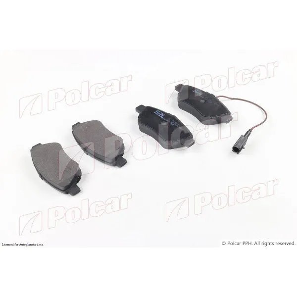 Kočione pločice ALFA ROMEO, CITROËN, FIAT, LANCIA, PEUGEOT 