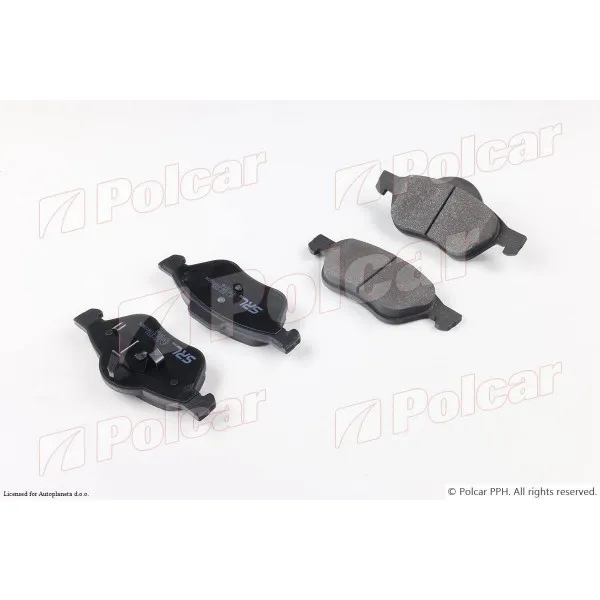 Kočione pločice RENAULT LAGUNA II (G), 01-07; LAGUNA III (T), 07-15; MEGANE I (A), 95-02; TWINGO (N), 07-14; WIND, 10-; 