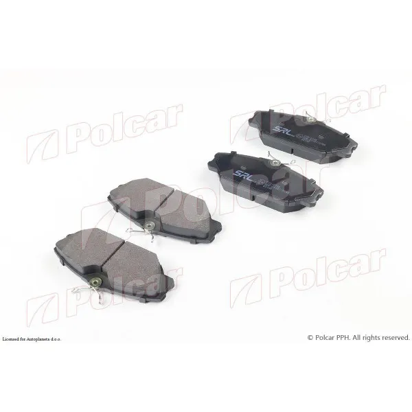 Kočione pločice RENAULT CLIO II (B0/1/2), 98-12; LAGUNA I (B/K56), 93-01; MEGANE I (A), 95-02; MEGANE II (M), 02-08; MEGANE SCENIC (JA0/1), 96-99; SAFRANE (B5 