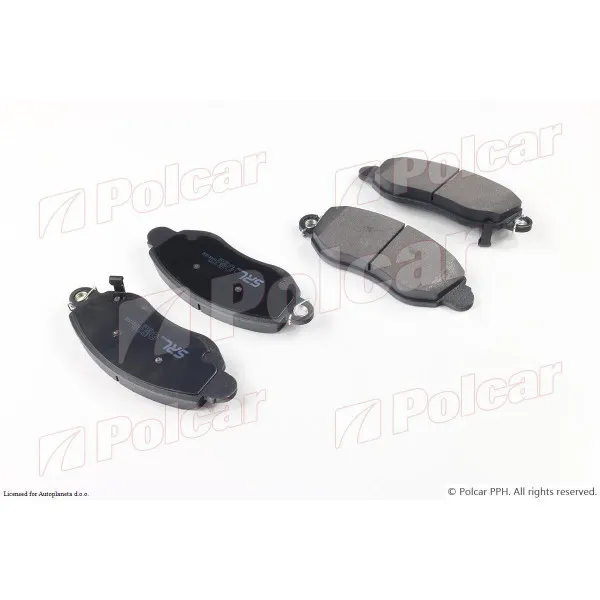 Kočione pločice FORD TRANSIT (V184/5), 00-06; 