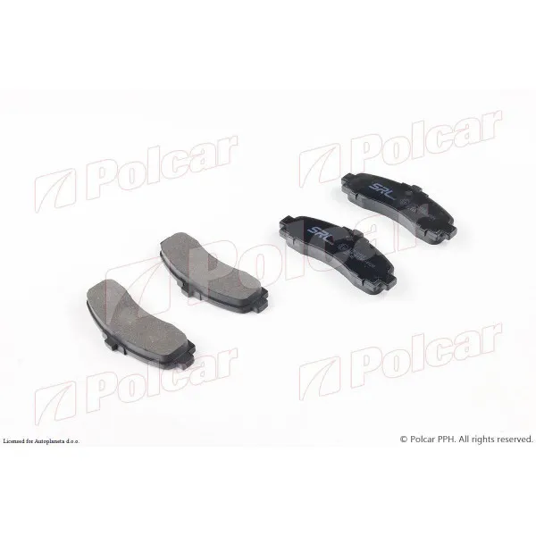 Kočione pločice NISSAN MICRA (K11), 92-03; 