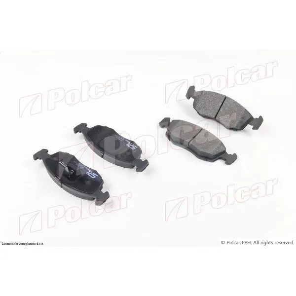 Kočione pločice FIAT DOBLO (119/223), 01-10; 