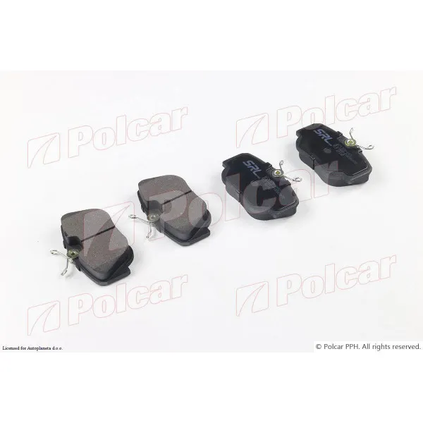 Kočione pločice MERCEDES 190 (W201), 82-93; 