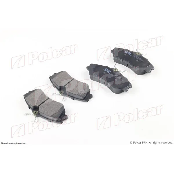 Kočione pločice CITROËN BERLINGO (MF/G_), 96-08; XSARA (N0/N1/N2), 97-05; XSARA PICASSO (N68), 99-10; 