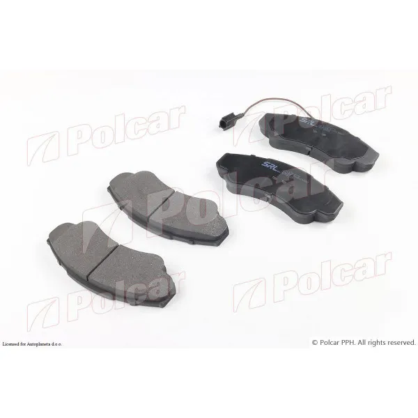 Kočione pločice CITROËN, FIAT, PEUGEOT 