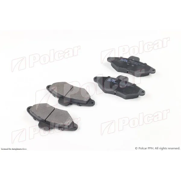 Kočione pločice CITROËN XANTIA (X1/X2), 93-01; 