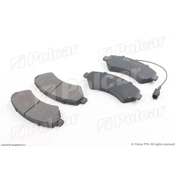 Kočione pločice CITROËN, FIAT, PEUGEOT 