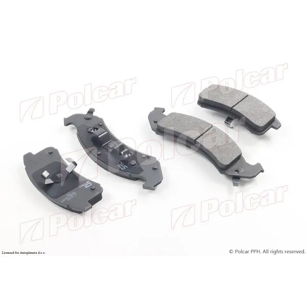 Kočione pločice CHEVROLET, PONTIAC 