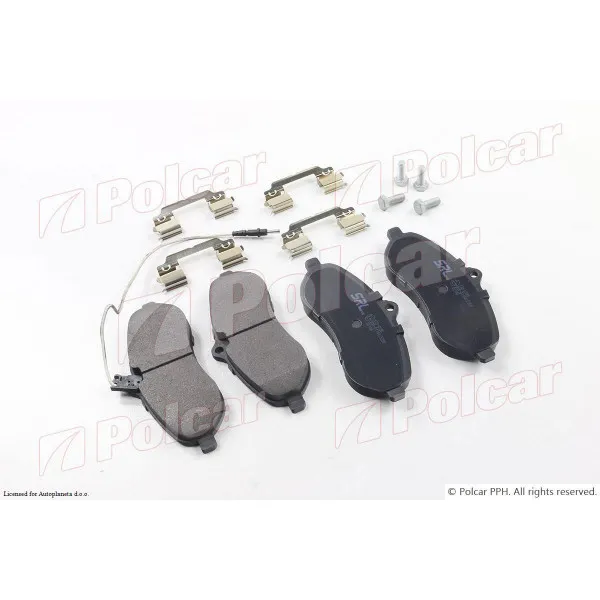 Kočione pločice CITROËN, FIAT, PEUGEOT 