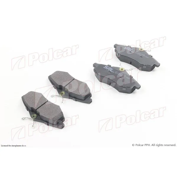 Kočione pločice CITROËN C2 (JM), 03-09; C3 (FC), 02-10; C3 PLURIEL (HB), 03-10; 