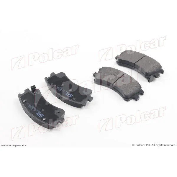 Kočione pločice MAZDA 6 (GG/GY), 02-08; 