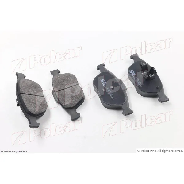 Kočione pločice FORD FOCUS (DAW/DBW/DNW/DFW), 98-07; TRANSIT CONNECT (C170), 02-14; 