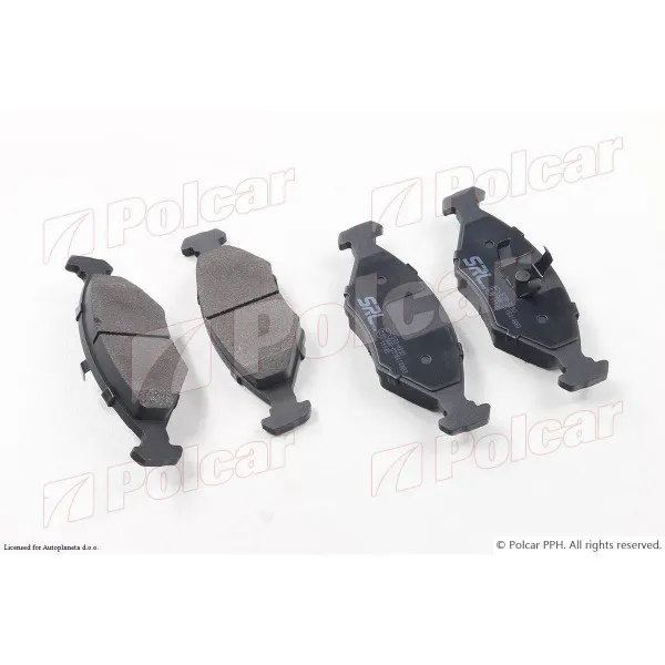 Kočione pločice FIAT ALBEA (178), 02-12; DUNA (146), 87-91; FIORINO (146), 80-87; FIORINO (146), 87-01; SIENA (178), 97-02; 